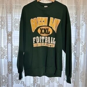 Vintage Green Bay Packers Sweatshirt Mens XL NFL Football Team Logo USA Sweater